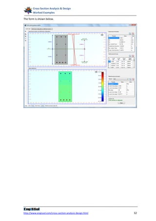 Cross section analysis and design: Worked examples | PDF