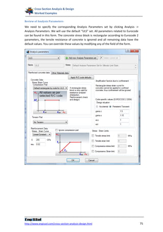 Cross section analysis and design: Worked examples | PDF