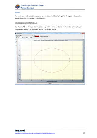 Cross section analysis and design: Worked examples | PDF