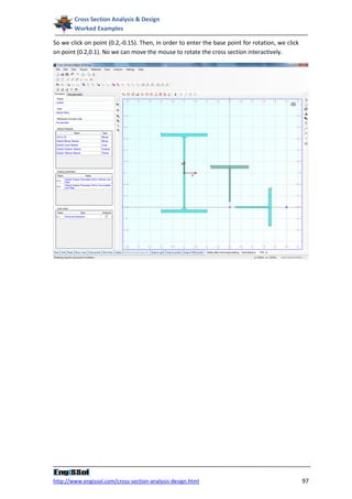 Cross section analysis and design: Worked examples | PDF