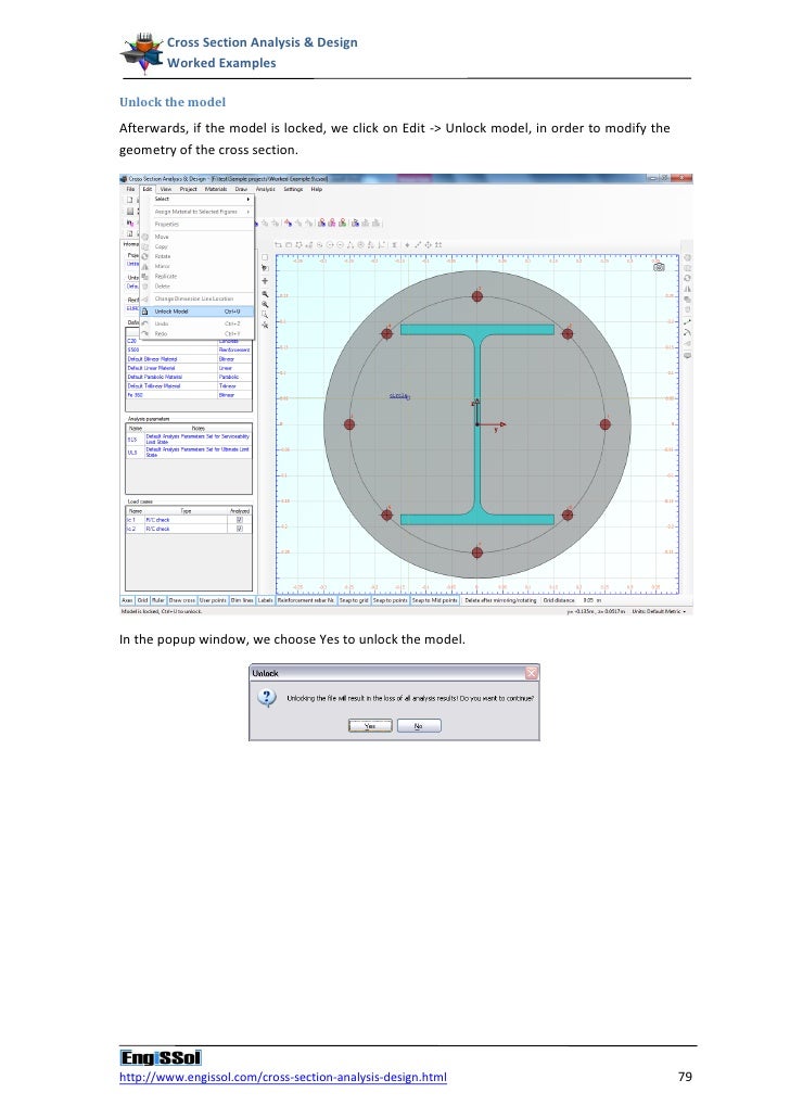 Cross Section Analysis And Design Worked Examples