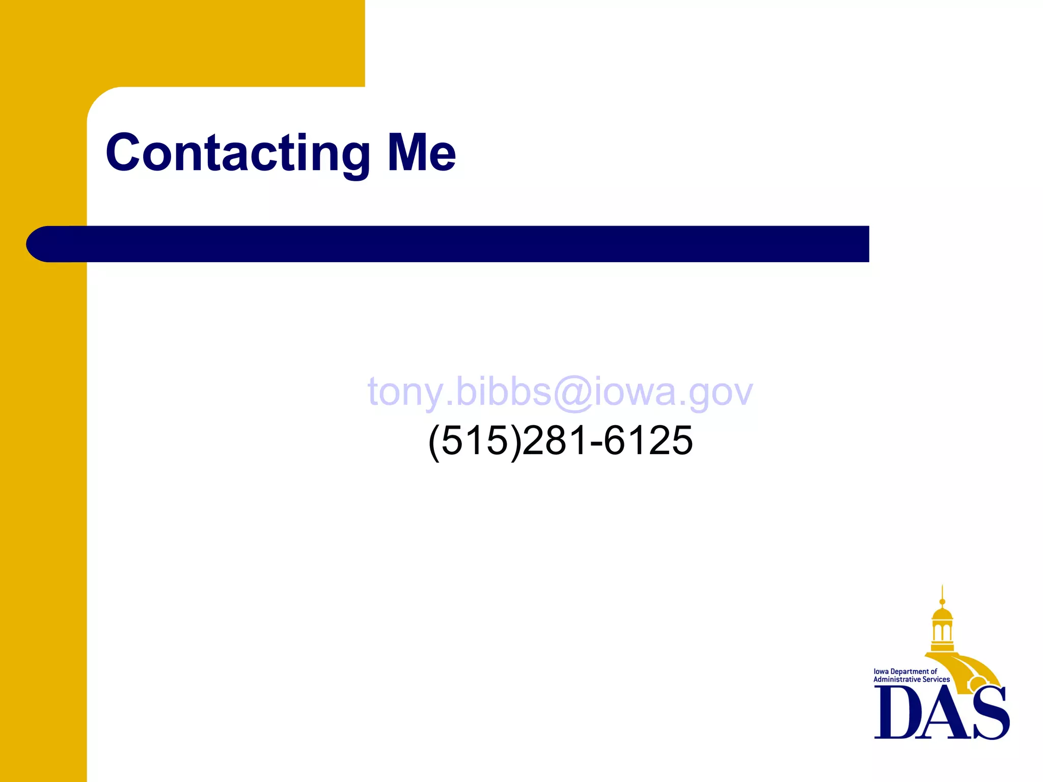 Contacting Me [email_address] (515)281-6125 