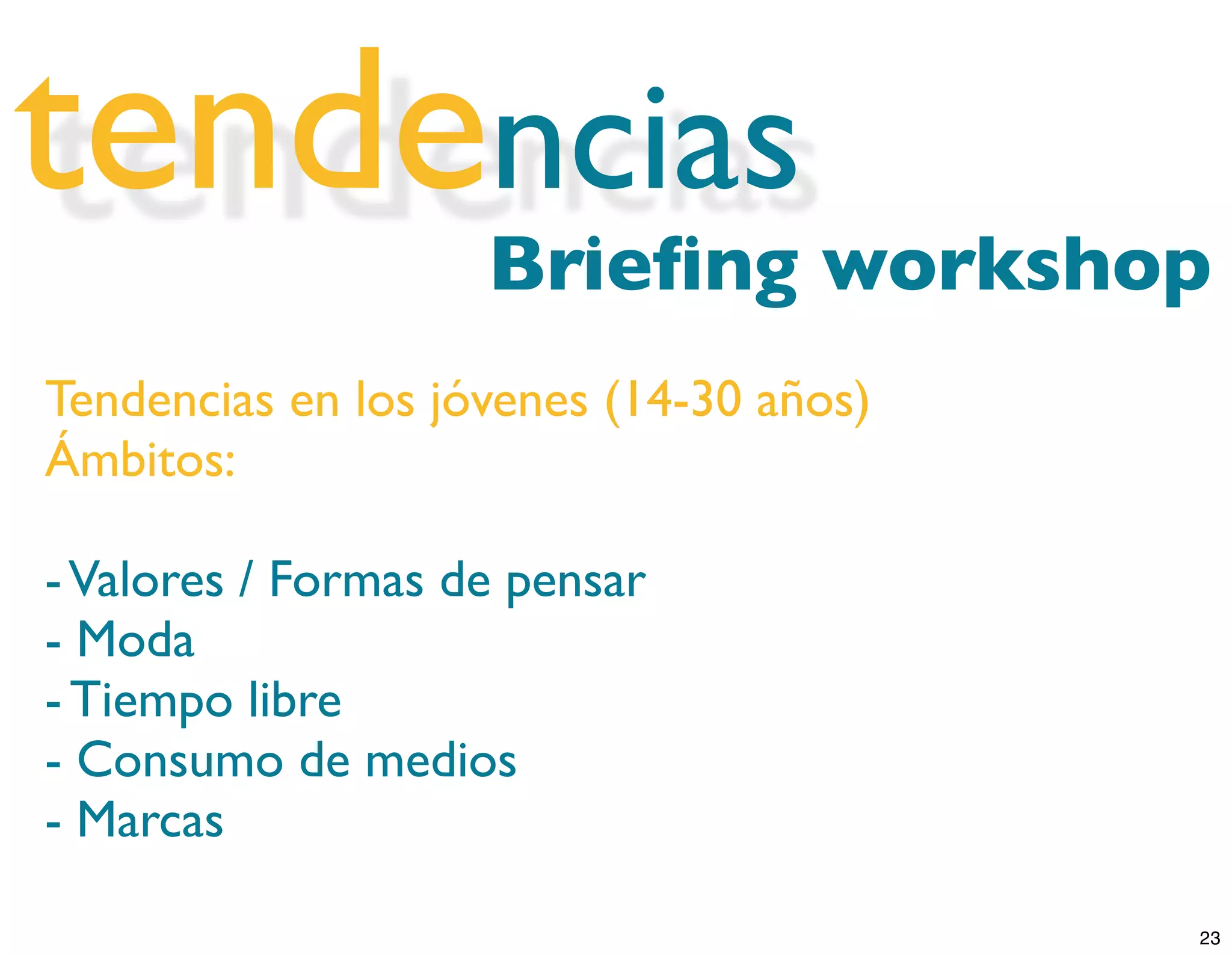 Crossumer Trend Worshop