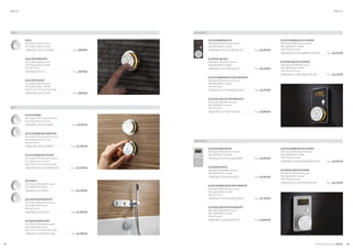 32 33
DUOSHOWER
Duo Digital 2-Way Shower Processor
Duo Digital Shower Controls
ORDER REF: DUO SHOWER	 Price: £1,199.00
DUOSHOWERWITHREMOTE
Duo Digital 2-Way Shower Processor
Duo Digital Shower Controls
Remote Control
ORDER REF: DUO SHOWER+	 Price: £1,399.00
DUOSHOWERWITHPUMP
Duo Digital 2-Way Shower Processor
Duo Digital Shower Controls
Stuart Turner 1.5 Pump Showermate
ORDER REF: DUO SHOWER PUMP	 Price: £1,399.00
DUOBATH
Duo Digital 2-Way Bath Processor
Duo Digital Bath Controls
ORDER REF: DUO BATH	 Price: £1,299.00
DUOBATHWITHREMOTE
Duo Digital 2-Way Bath Processor
Duo Digital Bath Controls
Remote Control
ORDER REF: DUO BATH+	 Price: £1,499.00
DUOBATHWITHPUMP
Duo Digital 2-Way Bath Processor
Duo Digital Bath Controls
Stuart Turner 1.5 Pump Showermate
ORDER REF: DUO BATH PUMP	 Price: £1,499.00
SOLO
Solo Digital Single Processor
Solo Digital Single Controller
ORDER REF: SOLO SHOWER	 Price: £499.00
SOLO WITHREMOTE
Solo Digital Single Processor
Solo Digital Single Controller
Remote Control
ORDER REF: SOLO+	 Price: £699.00
SOLO WITH PUMP
Solo Digital Single Processor
Solo Digital Single Controller
Stuart Turner 1.5 Pump Showermate
ORDER REF: SOLO PUMP	 Price: £699.00
	ELITE BLACK
	 ELITE WHITE
	SOLO
	DUO
PRICES PRICES
ELITESHOWERBLACK
Elite Digital 3-Way Shower Processor
Elite Digital Black Controller
ORDER REF: ELITE SHOWER BLACK	 Price: £1,599.00
ELITEBATHBLACK
Elite Digital 2-Way Bath Processor
Elite Digital Black Controller
ORDER REF: ELITE BATH BLACK	 Price: £1,649.00
ELITESHOWERBLACKWITHREMOTE
Elite Digital 3-Way Shower Processor
Elite Digital Black Controller
Remote Control
ORDER REF: ELITE SHOWER BLACK+	 Price: £1,799.00
ELITEBATHBLACKWITHREMOTE
Elite Digital 2-Way Bath Processor
Elite Digital Black Controller
Remote Control
ORDER REF: ELITE BATH BLACK+	 Price: £1,849.00
ELITESHOWERBLACKPUMPED
Elite Digital 3-Way Shower Processor
Elite Digital Black Controller
3 Bar Monsoon Pump
ORDER REF: ELITESHOWERBLACKPUMP	 Price: £2,169.00
ELITEBATHBLACKPUMPED
Elite Digital 2-Way Bath Processor
Elite Digital Black Controller
3 Bar Monsoon Pump
ORDER REF: ELITEBATHBLACKPUMP	 Price: £2,219.00
ELITESHOWERWHITE
Elite Digital 3-Way Shower Processor
Elite Digital White Controller
ORDER REF: ELITE SHOWER WHITE	 Price: £1,599.00
ELITEBATHWHITE
Elite Digital 2-Way Bath Processor
Elite Digital White Controller
ORDER REF: ELITE BATH WHITE	 Price: £1,649.00
ELITESHOWERWHITEWITHREMOTE
Elite Digital 3-Way Shower Processor
Elite Digital White Controller
Remote Control
ORDER REF: ELITE SHOWER WHITE+	 Price: £1,799.00
ELITEBATHWHITEWITHREMOTE
Elite Digital 2-Way Bath Processor
Elite Digital White Controller
Remote Control
ORDER REF: ELITE BATH WHITE+	 Price: £1,849.00
ELITESHOWERWHITEPUMPED
Elite Digital 3-Way Shower Processor
Elite Digital White Controller
3 Bar Monsoon Pump
ORDER REF: ELITESHOWERWHITEPUMP	 Price: £2,169.00
ELITEBATHWHITEPUMPED
Elite Digital 2- Way Bath Processor
Elite Digital White Controller
3 Bar Monsoon Pump
ORDER REF: ELITEBATHWHITEPUMP	 Price: £2,219.00
CROSSWATER DIGITAL PRICES CROSSWATER DIGITAL PRICES
 