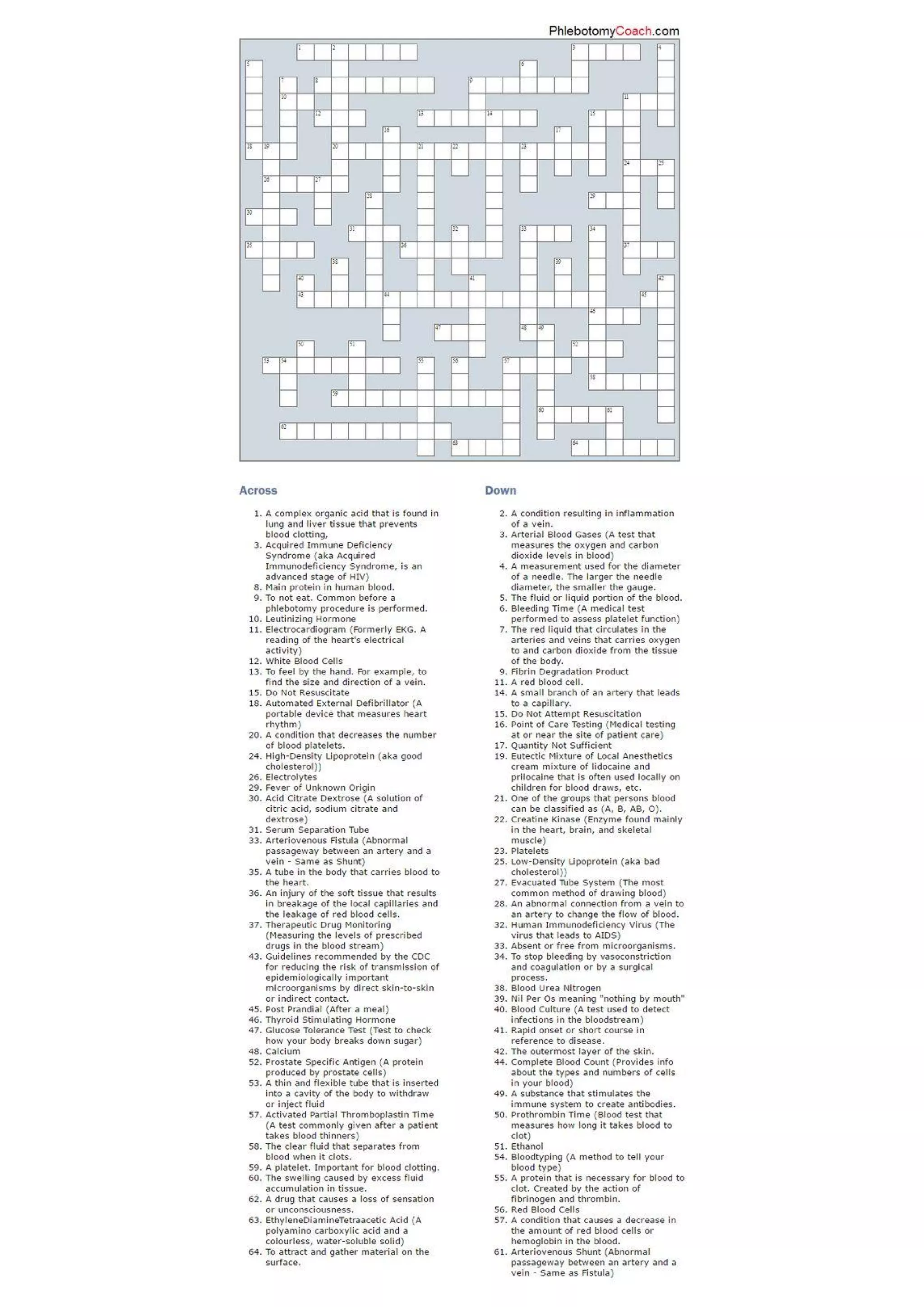 Crossword puzzle | PDF