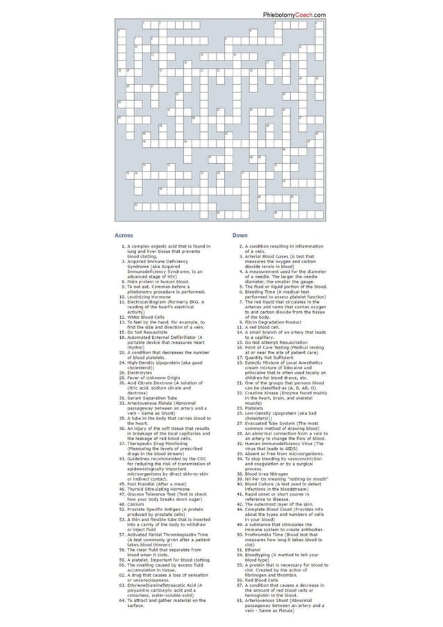Crossword puzzle PDF Games and Puzzles Hobbies Interests Crossword puzzle PDF Games and Puzzles Hobbies Interests
