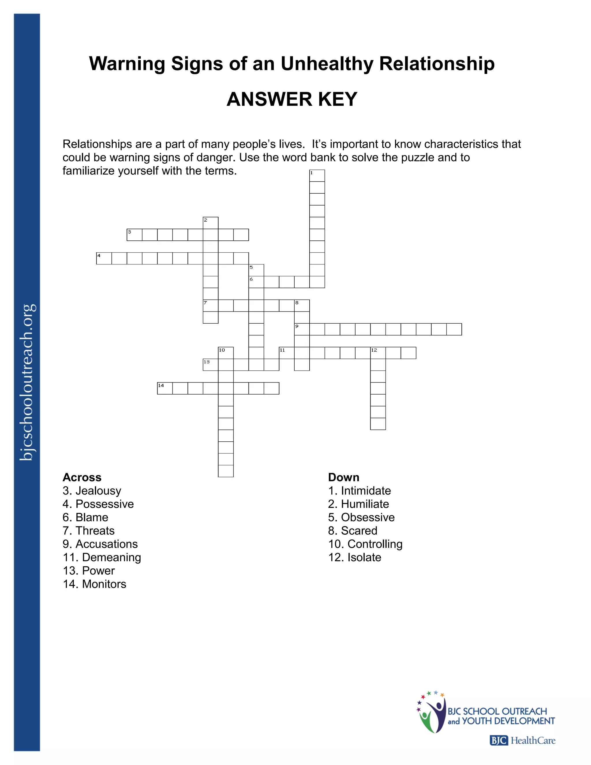 crossword on life.pdf