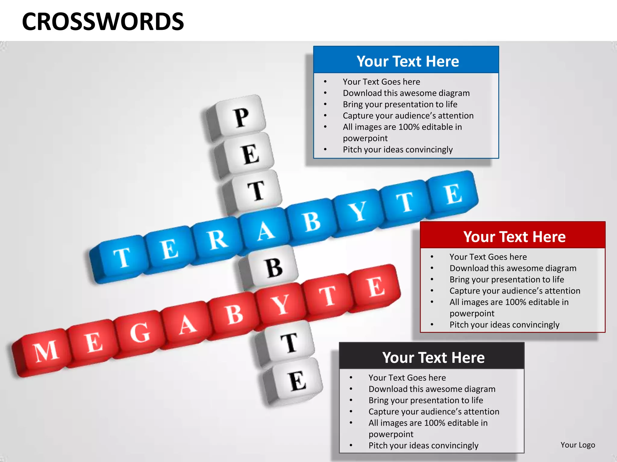Crosswords powerpoint presentation templates PPT