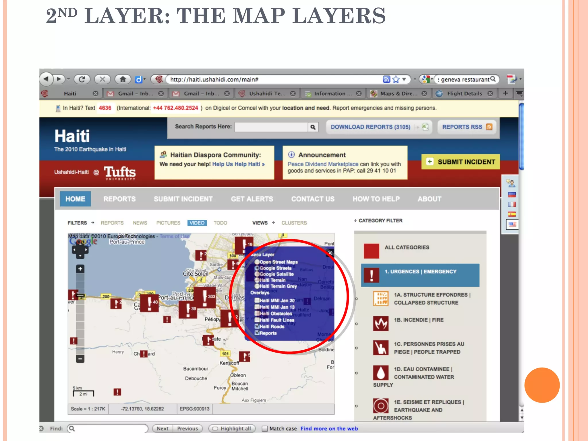 2 ND  LAYER: THE MAP LAYERS 