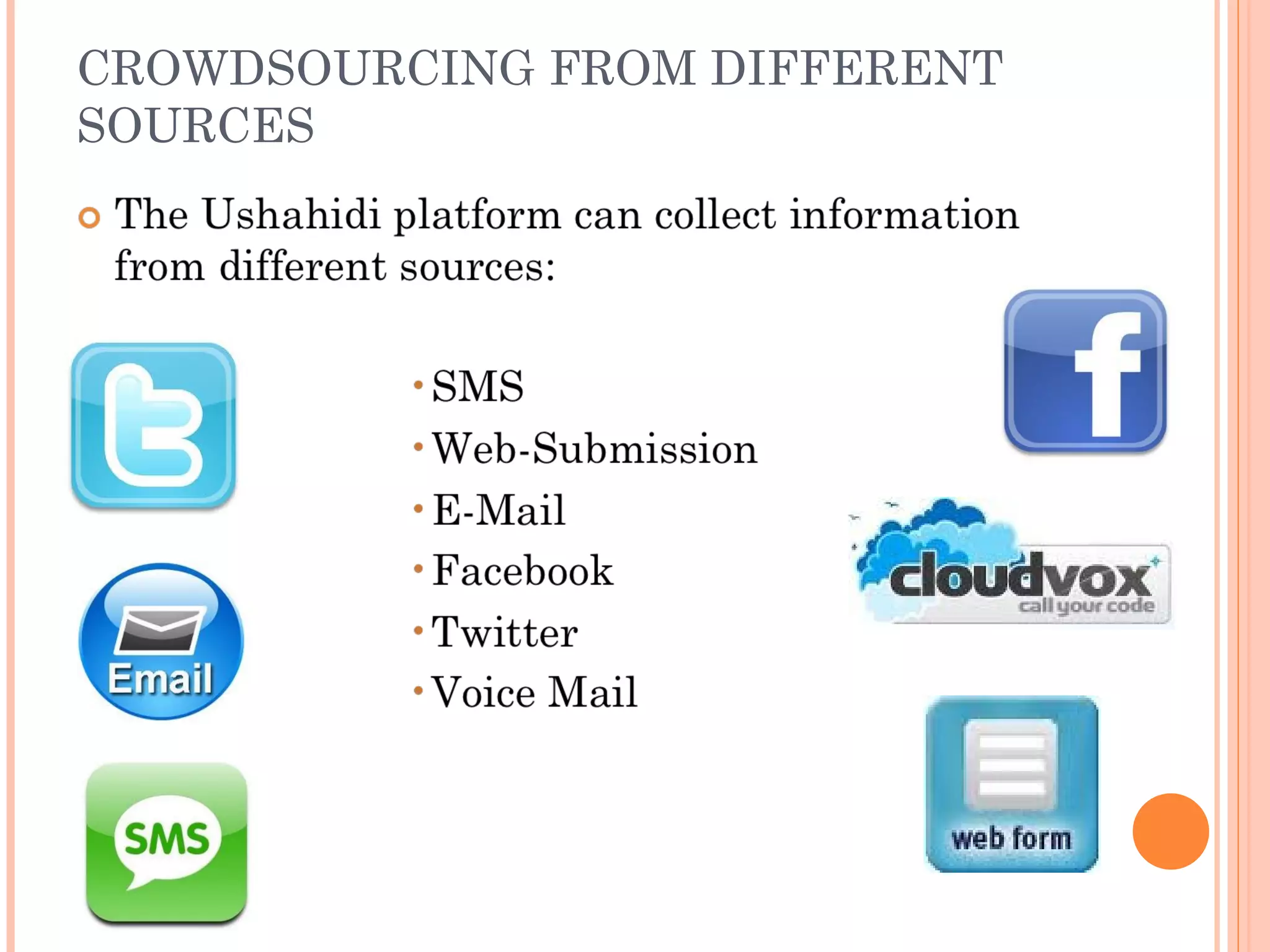 CROWDSOURCING FROM DIFFERENT SOURCES 