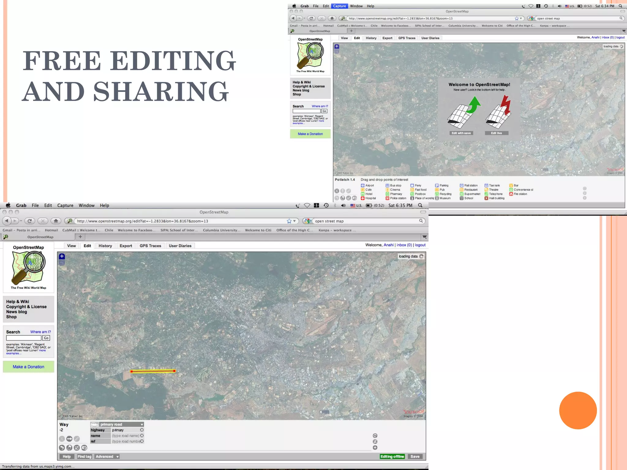 FREE EDITING AND SHARING 