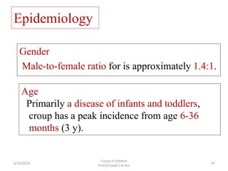 Croup in children | PPTX