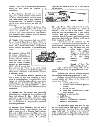 Crowd Control Riot Manual | PDF
