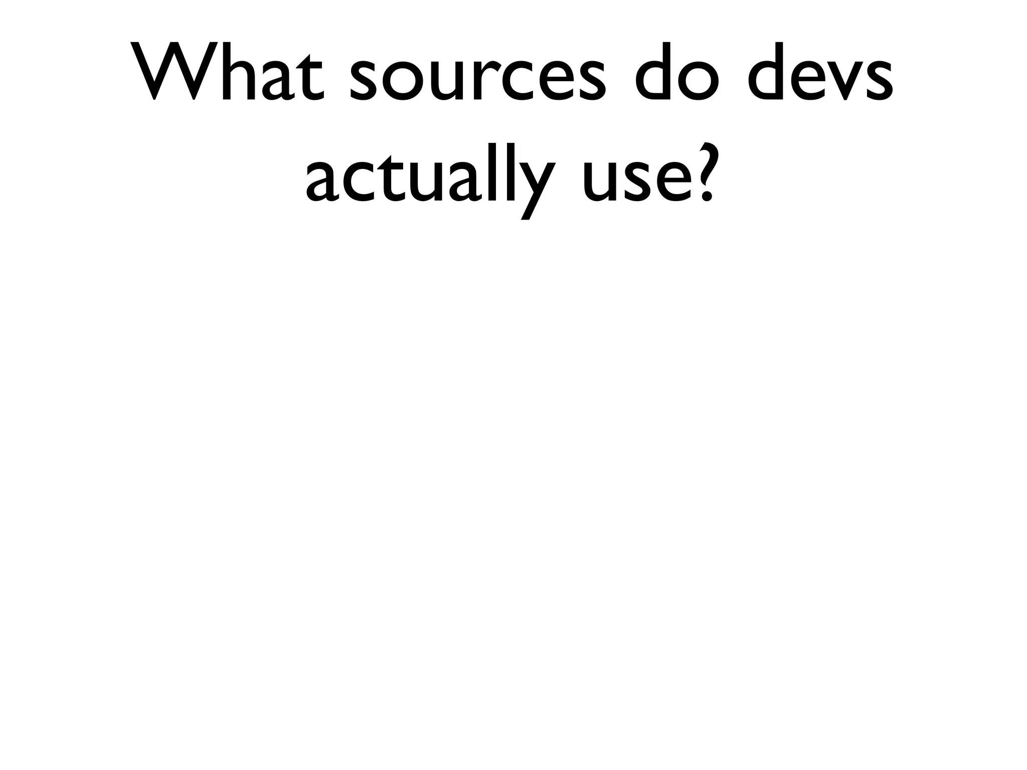 Searching for Documentation 