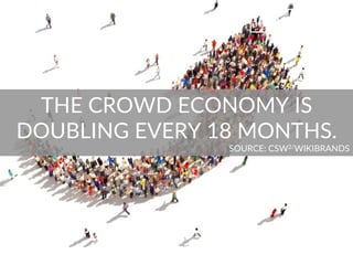 Defining the Crowd Economy - Overviewing the Top 14 Segments of Crowd, Sharing and On-Demand Economies