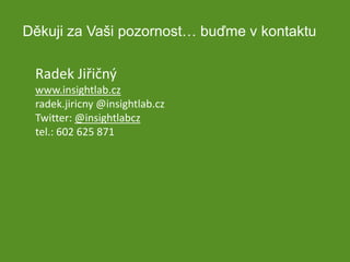 Crowdfunding, výzkum na téma dárcovství v ČR. Slide 15