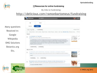 #privatefunding

                       !Resources for online fundraising

                               My links to fund...