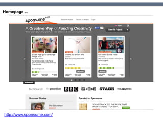 Homepage…
http://www.sponsume.com/
 