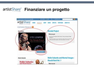 Finanziare un progetto
 