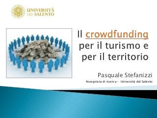 Pasquale Stefanizzi
Assegnista di ricerca – Università del Salento
 