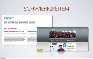 SCHWIERIGKEITEN




Montag, 18. Juni 12
 