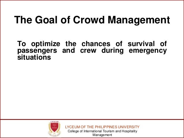 Crowd Management