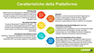 Chatbot & Intelligenza Artificiale by CrowdM | PPT