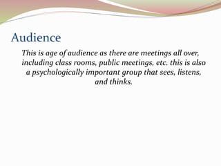 Crowd, public ,audience | PPTX