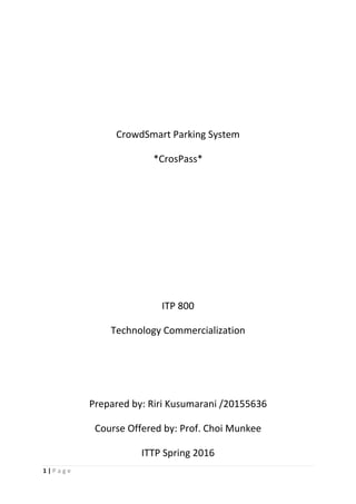 CrowdSmart Parking System | PDF