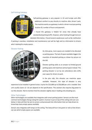 CrowdSmart Parking System | PDF