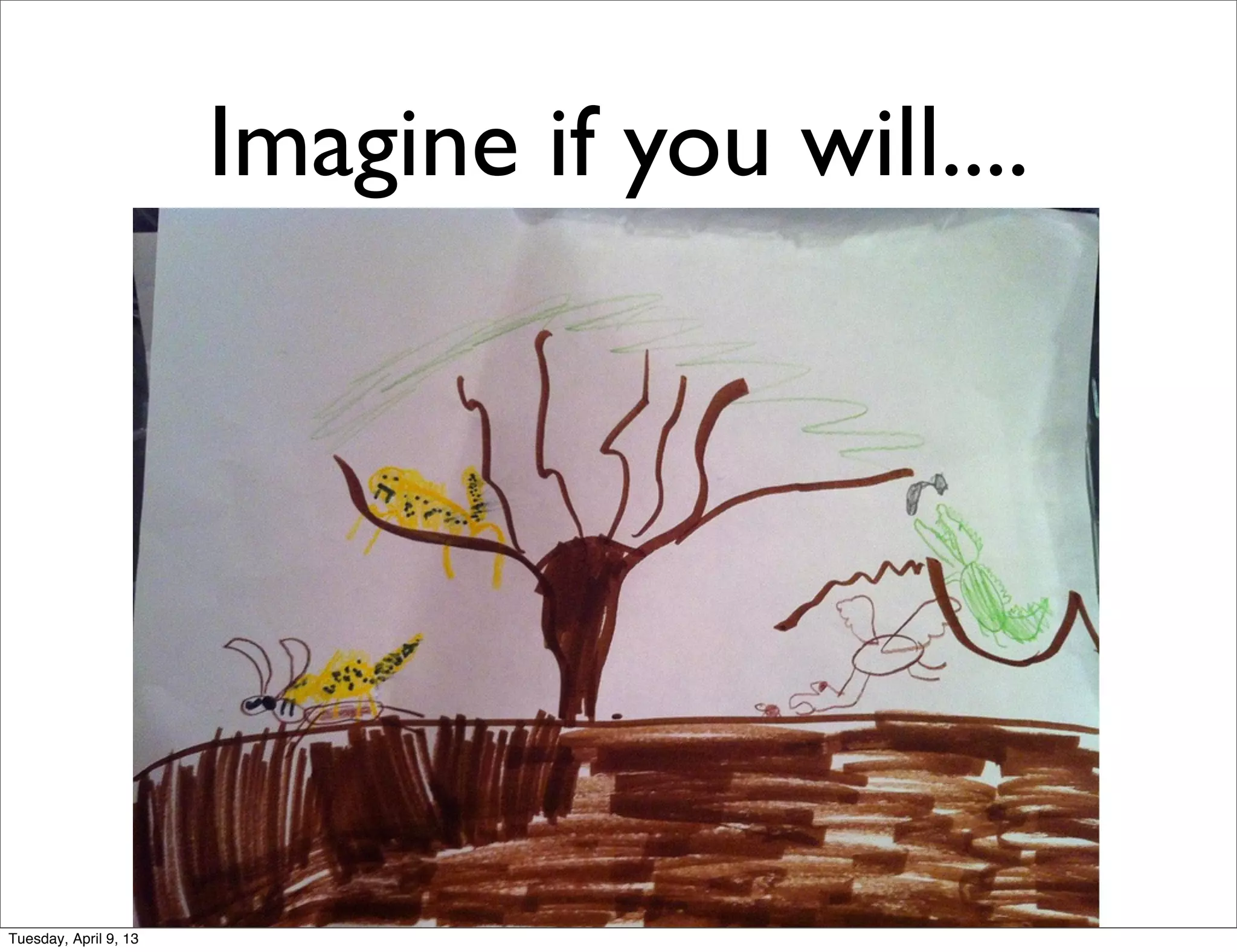 Imagine if you will....




Tuesday, April 9, 13
 