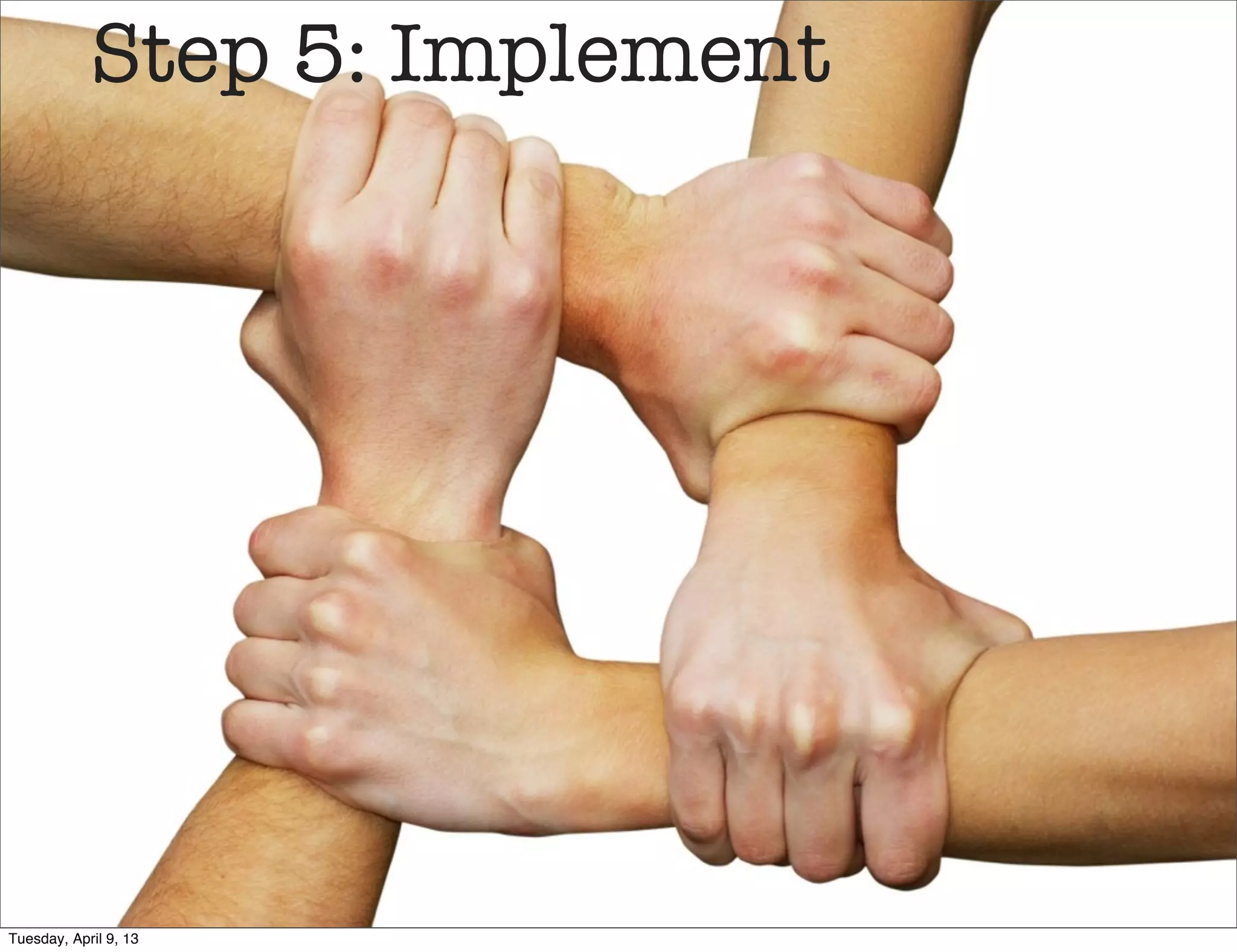 Option #1: Twitter




                       Fast, easy, and available anywhere!
Tuesday, April 9, 13
 