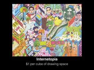 Internetopia
$1 per cube of drawing space
 