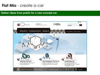 Fiat Mio - create a car
Gather ideas from public for a new concept car.
 