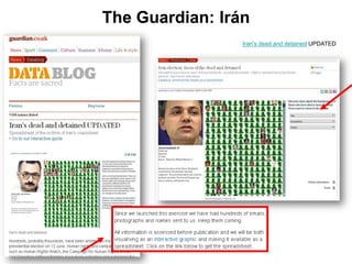 The Guardian: Irán
                 Iran's dead and detained UPDATED
 