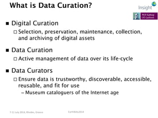 Crowdsourcing Approaches to Big Data Curation for Earth Sciences