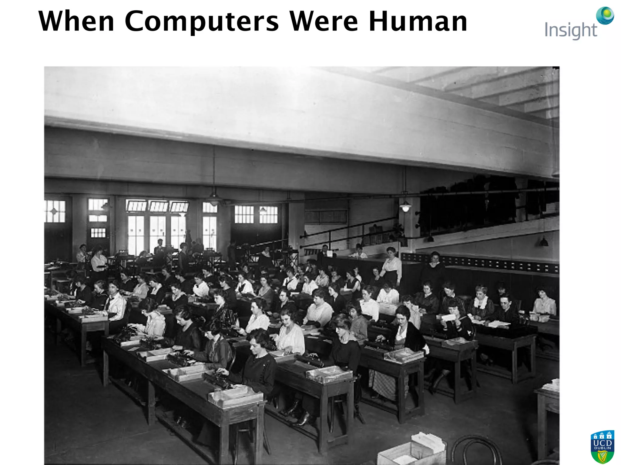 When Computers Were Human
 