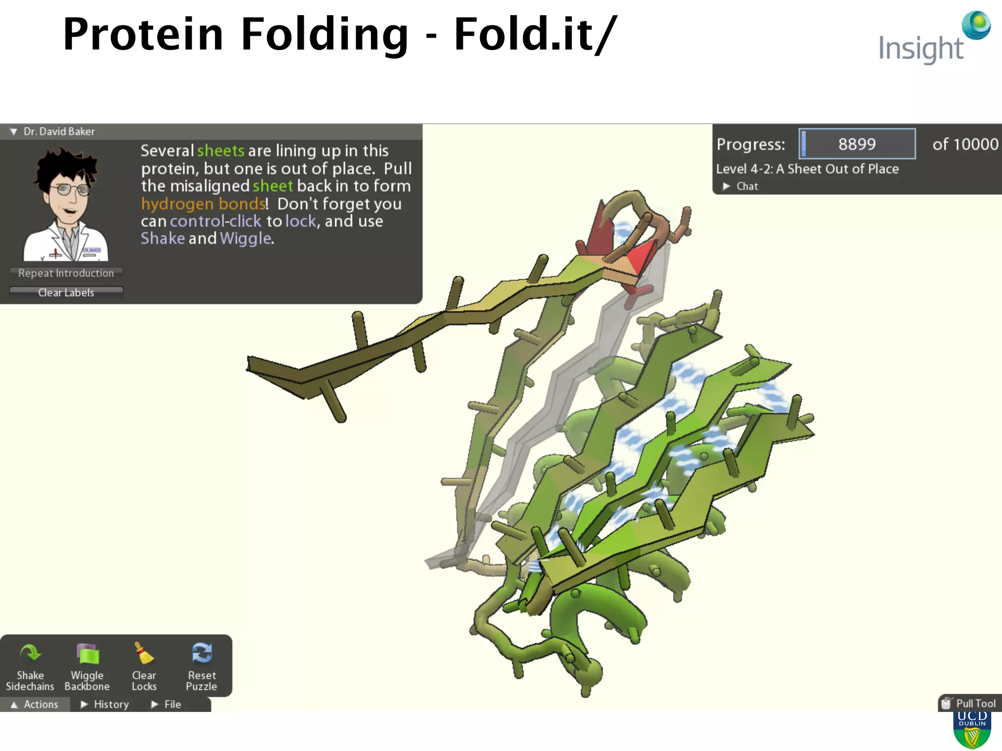 Protein Folding - Fold.it/
 