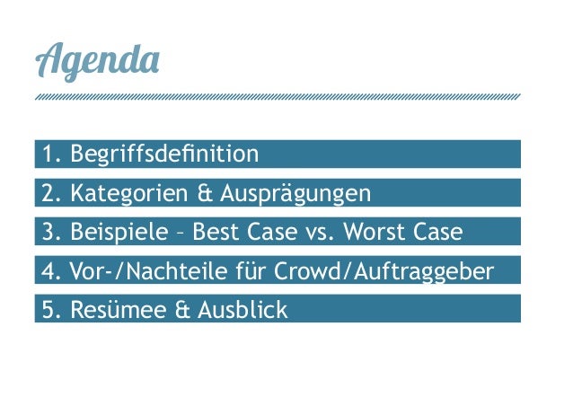 Prasentation Zum Thema Crowdsourcing