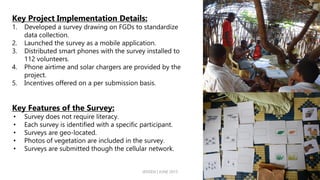 Crowd sourcing rangeland vegetation conditions