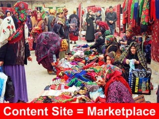 Content Site = Marketplace
 