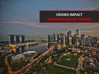CROWD IMPACT
CROWDSOURCING TRENDS

 
