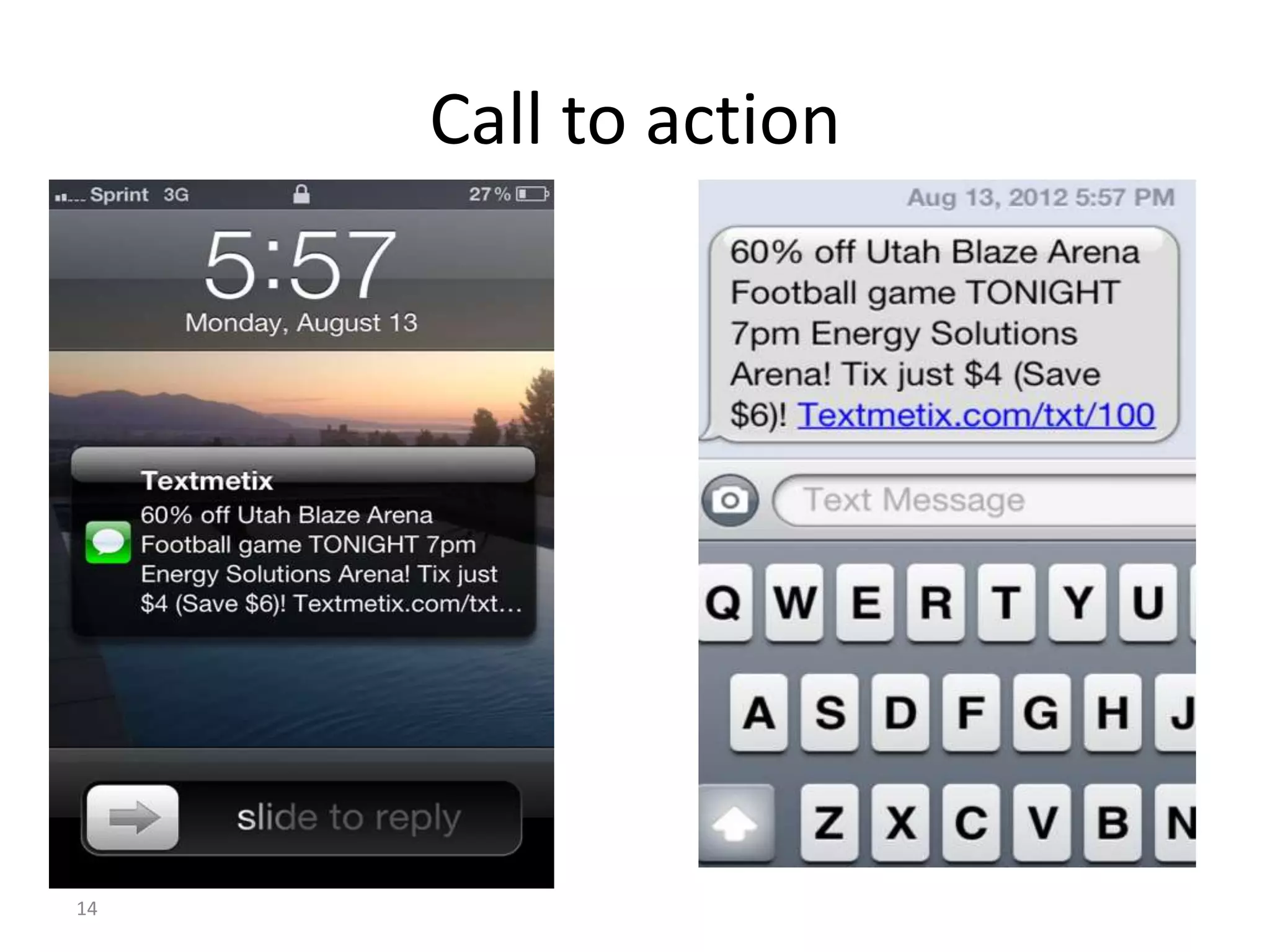 Call to action




14
 