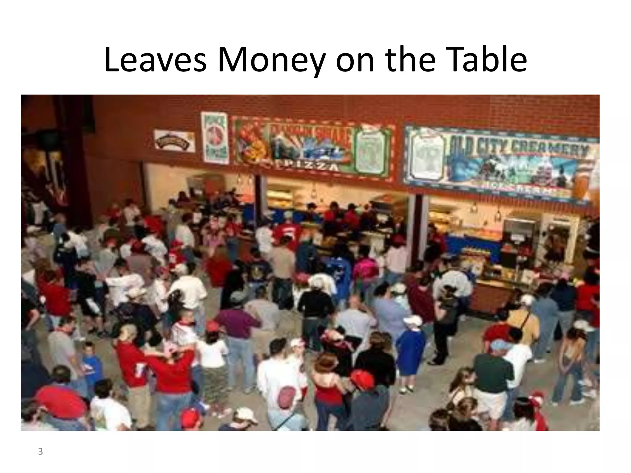 Leaves Money on the Table




3
 