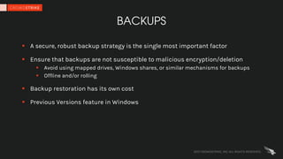 CrowdStrike CrowdCast: Is Ransomware Morphing Beyond The Ability Of ...