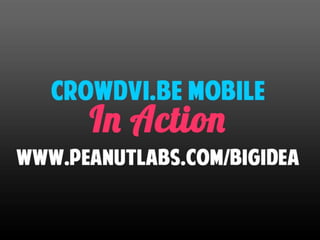 Crowdvibe Mobile App