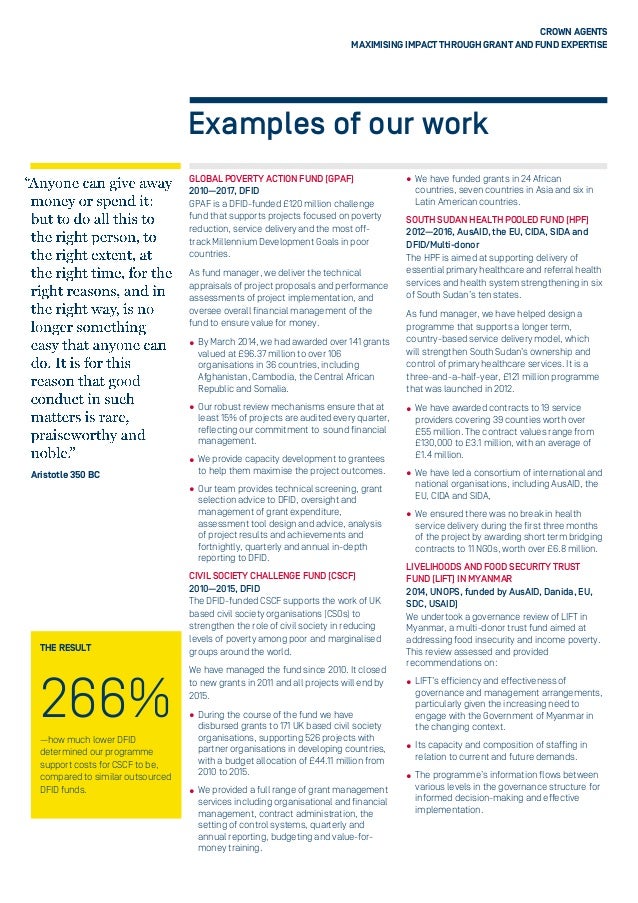 Crown Agents Grant and Fund Management