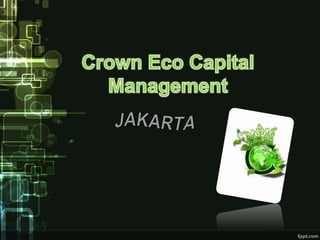 Crown eco capital management/Renewable Energy: The Vision And A Dose Of Reality - Part 1
