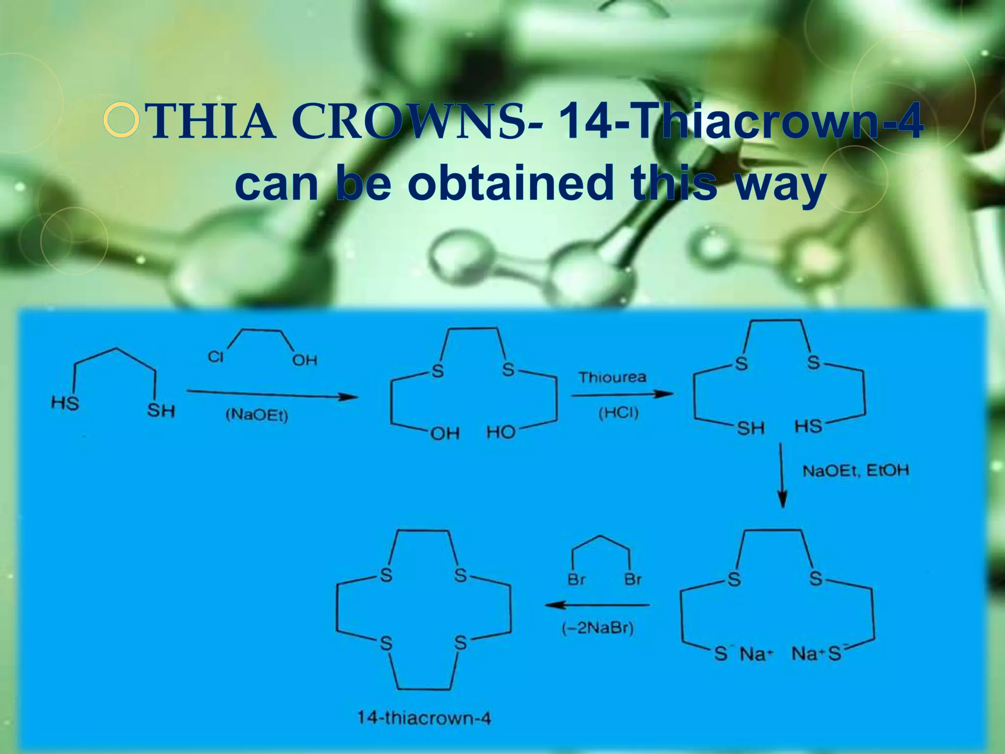 Crown ether and cryptand | PPTX