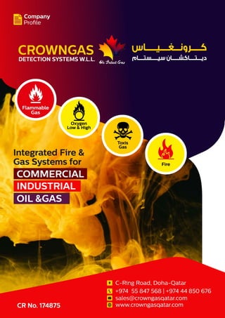 Integrated Fire &
Gas Systems for
COMMERCIAL
INDUSTRIAL
OIL&GAS
 
